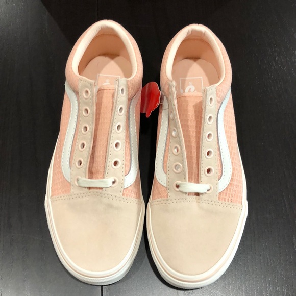 Vans | Shoes | Vans Old Skool Multi Woven Creme De Peche | Poshmark